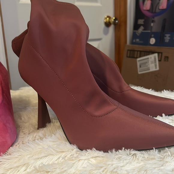 Zara Shoes - Zara Stretchy New With Tags, Mauve color too small for me